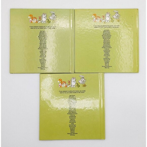 Lot Of 6 Help me Be Good Books By Joy Berry Hardcover 1988 Grolier - Picture 5 of 5